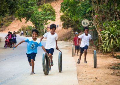 Voorkeur - Spelende kinderen in Palawan