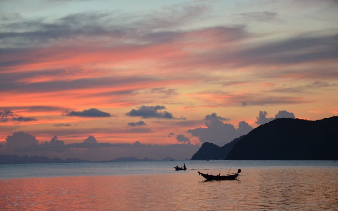 Reizen tijdens het regenseizoen in Thailand