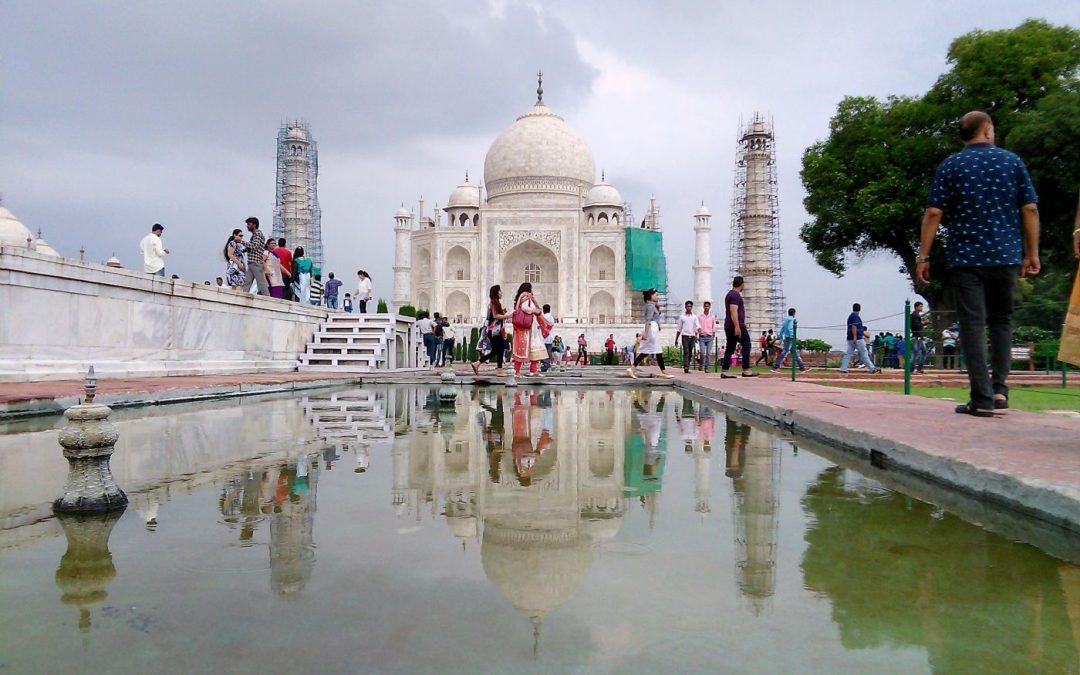 Motorrijden door India