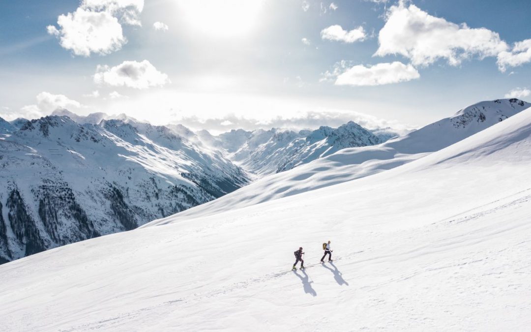 In een iglo op de piste